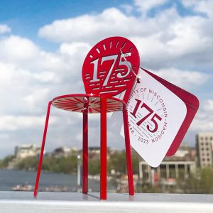 Terrace 175 chairs with a tag from DPPS.