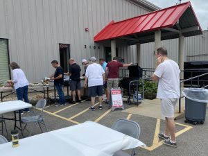 DPPS Cookout 8/1 - Food line