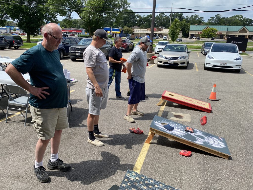 DPPS cookout 8/1 - cornhole