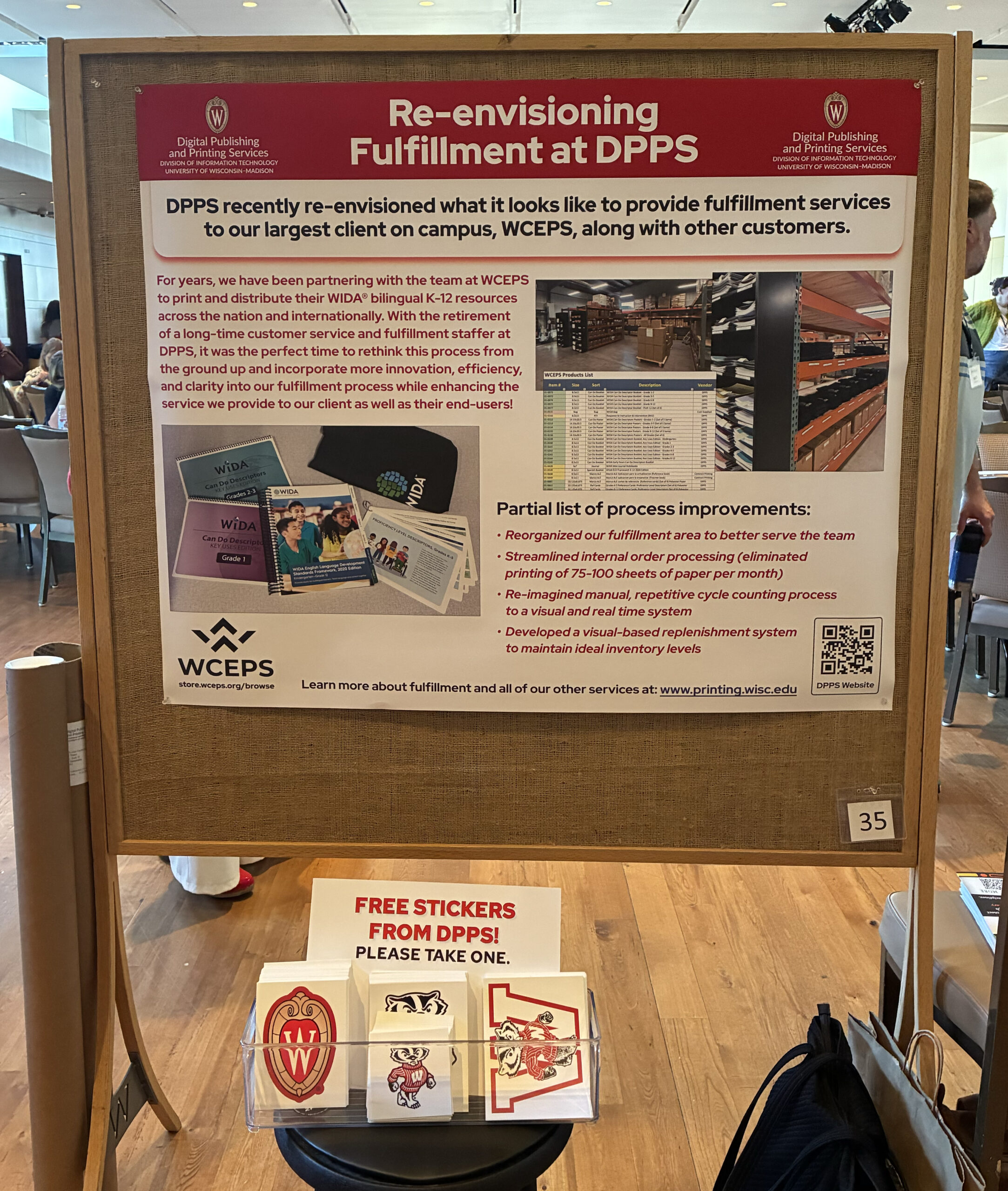 2026 Showcase Poster: Re-envisioning Fulfillment at DPPS